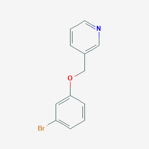3-(3-Bromophenoxymethyl)pyridine