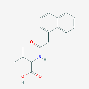 3-Methyl-2-[(1-naphthylacetyl)amino]butanoic acid