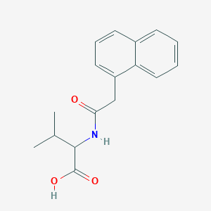 molecular formula C17H19NO3 B3199565 3-Methyl-2-[(1-naphthylacetyl)amino]butanoic acid CAS No. 101692-90-4