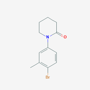 1-(4-Bromo-3-methylphenyl)-2-piperidinone