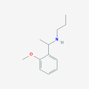 [1-(2-Methoxyphenyl)ethyl](propyl)amine