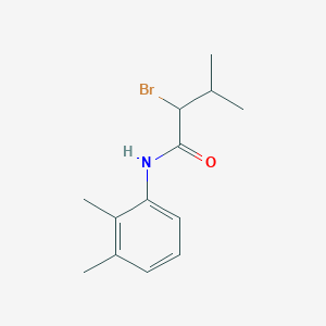 molecular formula C13H18BrNO B3199721 2-溴-N-(2,3-二甲苯基)-3-甲基丁酰胺 CAS No. 1017044-59-5