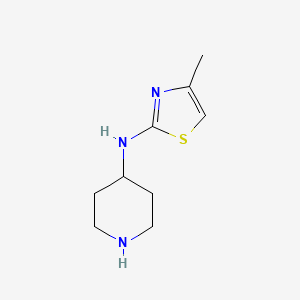 N-(4-methyl-1,3-thiazol-2-yl)piperidin-4-amine