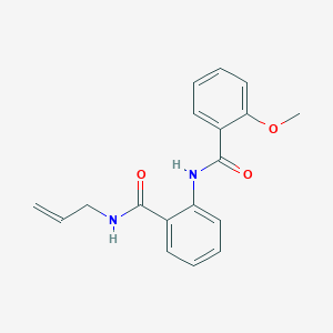 N-allyl-2-[(2-methoxybenzoyl)amino]benzamide