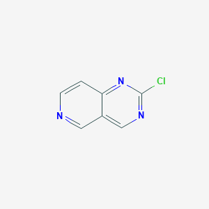 molecular formula C7H4ClN3 B3200139 2-Chloropyrido[4,3-d]pyrimidine CAS No. 1017422-90-0