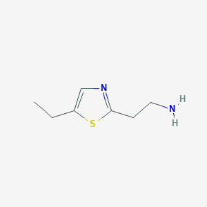 2-(5-Ethyl-1,3-thiazol-2-yl)ethan-1-amine