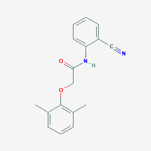 N-(2-cyanophenyl)-2-(2,6-dimethylphenoxy)acetamide