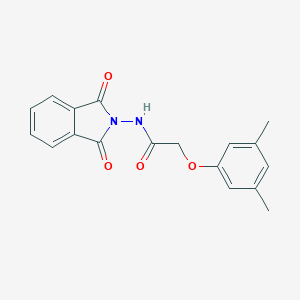 2-(3,5-dimethylphenoxy)-N-(1,3-dioxo-1,3-dihydro-2H-isoindol-2-yl)acetamide