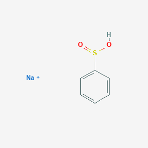 molecular formula C6H6NaO2S+ B032014 苯磺酸钠 CAS No. 873-55-2