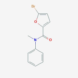molecular formula C12H10BrNO2 B320149 5-bromo-N-methyl-N-phenyl-2-furamide 