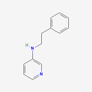molecular formula C13H14N2 B3201601 N-Phenethylpyridin-3-amine CAS No. 1019610-08-2