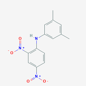 molecular formula C14H13N3O4 B320166 N-(3,5-dimethylphenyl)-2,4-dinitroaniline 