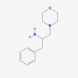 1-(Morpholin-4-yl)-3-phenylpropan-2-amine