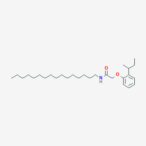 molecular formula C28H49NO2 B320249 2-(2-sec-butylphenoxy)-N-hexadecylacetamide 