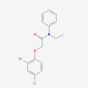 2-(2-bromo-4-chlorophenoxy)-N-ethyl-N-phenylacetamide