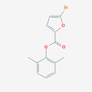 molecular formula C13H11BrO3 B320295 2,6-Dimethylphenyl 5-bromo-2-furoate 