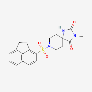 8-((1,2-Dihydroacenaphthylen-3-yl)sulfonyl)-3-methyl-1,3,8-triazaspiro[4.5]decane-2,4-dione