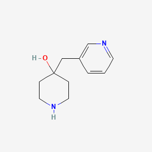 molecular formula C11H16N2O B3203763 4-(Pyridin-3-ylmethyl)piperidin-4-ol CAS No. 1021414-48-1