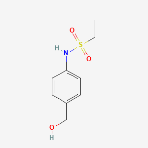 N-[4-(hydroxymethyl)phenyl]ethanesulfonamide
