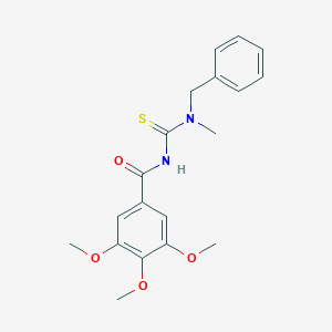 N-[benzyl(methyl)carbamothioyl]-3,4,5-trimethoxybenzamide