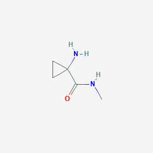 molecular formula C5H10N2O B3203848 1-Amino-cyclopropanecarboxylic acid methylamide CAS No. 1022970-19-9