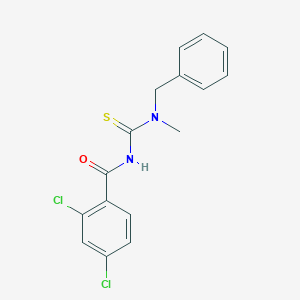 N-[benzyl(methyl)carbamothioyl]-2,4-dichlorobenzamide