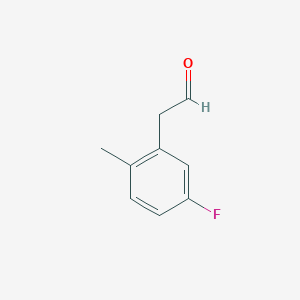 2-(5-Fluoro-2-methylphenyl)acetaldehyde
