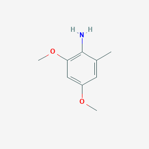 molecular formula C9H13NO2 B3203892 2,4-Dimethoxy-6-methylaniline CAS No. 102438-98-2