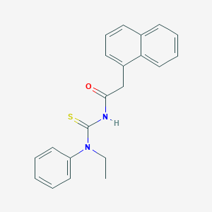 N-ethyl-N'-(1-naphthylacetyl)-N-phenylthiourea