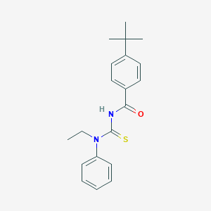 4-tert-butyl-N-[ethyl(phenyl)carbamothioyl]benzamide