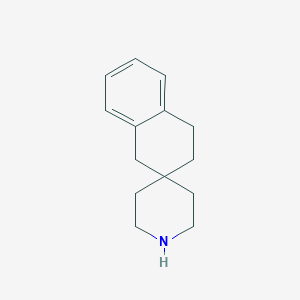 molecular formula C14H19N B3203912 3,4-Dihydro-1h-spiro[naphthalene-2,4'-piperidine] CAS No. 1024605-76-2