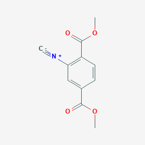 molecular formula C11H9NO4 B3203936 Dimethyl 2-isocyanoterephthalate CAS No. 1025010-61-0