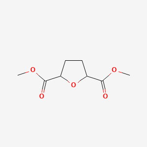 molecular formula C8H12O5 B3203977 2,5-Furandicarboxylic acid, tetrahydro-, dimethyl ester CAS No. 10260-41-0
