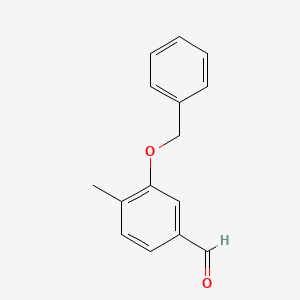 molecular formula C15H14O2 B3204044 3-(Benzyloxy)-4-methylbenzaldehyde CAS No. 1026868-97-2
