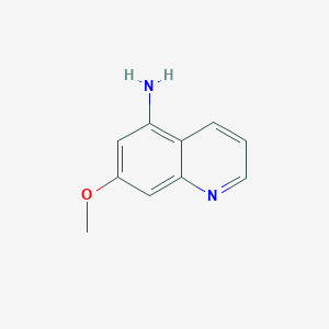 molecular formula C10H10N2O B3204055 7-Methoxyquinolin-5-amine CAS No. 1027266-57-4