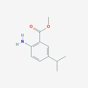 molecular formula C11H15NO2 B3204150 Methyl 2-amino-5-isopropylbenzoate CAS No. 1029420-48-1