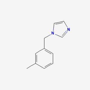 molecular formula C11H12N2 B3204187 1-(3-Methylbenzyl)-1H-imidazole CAS No. 102993-65-7