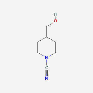 4-(Hydroxymethyl)piperidine-1-carbonitrile