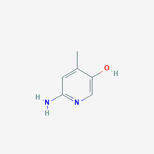 molecular formula C6H8N2O B3204288 6-Amino-4-methylpyridin-3-OL CAS No. 1033203-10-9