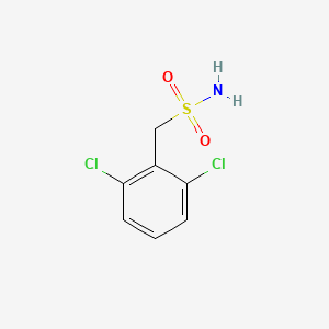 molecular formula C7H7Cl2NO2S B3204353 (2,6-Dichlorophenyl)methanesulfonamide CAS No. 103482-25-3