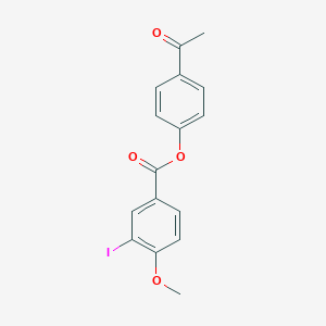 4-Acetylphenyl 3-iodo-4-methoxybenzoate