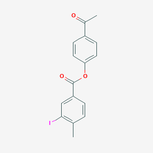 4-Acetylphenyl 3-iodo-4-methylbenzoate