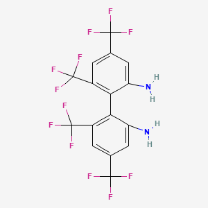 4,4',6,6'-Tetrakis(trifluoromethyl)biphenyl-2,2'-diamine