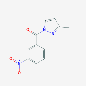 1-{3-nitrobenzoyl}-3-methyl-1H-pyrazole