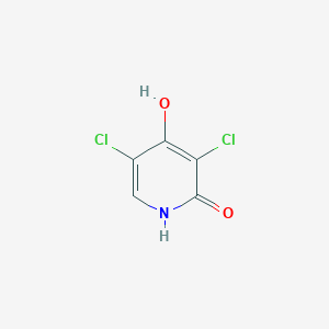 molecular formula C5H3Cl2NO2 B3204550 3,5-Dichloropyridine-2,4-diol CAS No. 103792-80-9