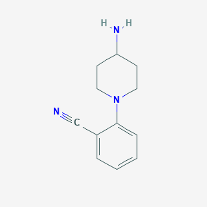 2-(4-Aminopiperidin-1-yl)benzonitrile