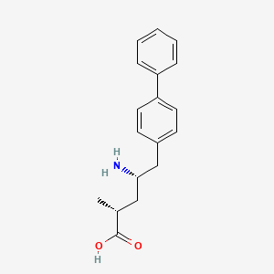 molecular formula C18H21NO2 B3204607 (2R,4S)-5-([1,1'-联苯]-4-基)-4-氨基-2-甲基戊酸 CAS No. 1039307-95-3