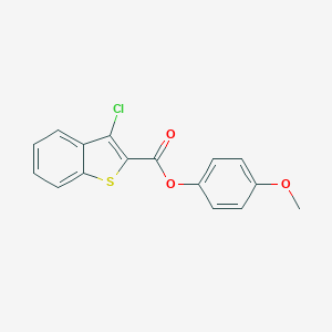 4-Methoxyphenyl 3-chloro-1-benzothiophene-2-carboxylate