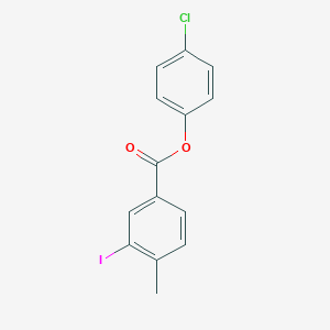 4-Chlorophenyl 3-iodo-4-methylbenzoate