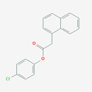 4-Chlorophenyl 1-naphthylacetate